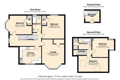 Flat 2, 6 Harvey Road, Bournemouth, BH5 2AE