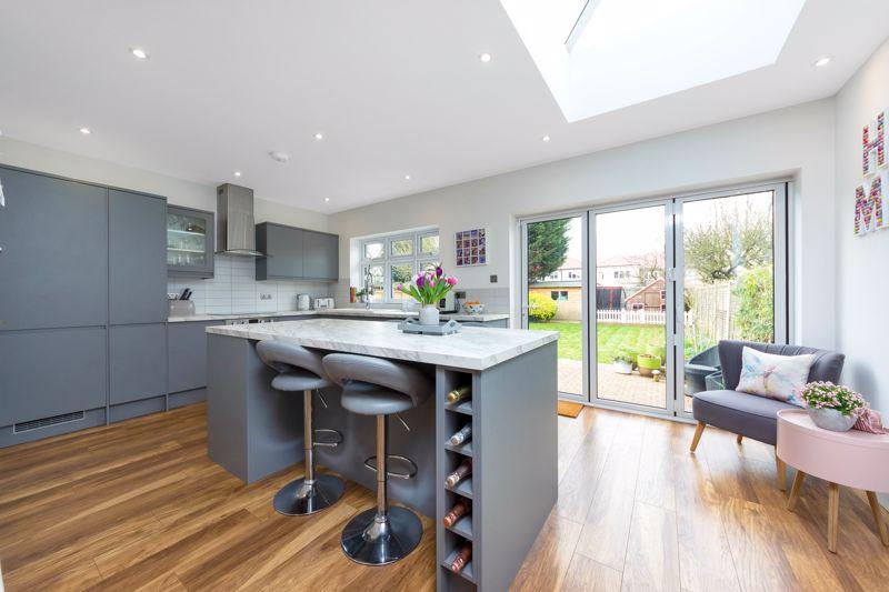 Extended kitchen