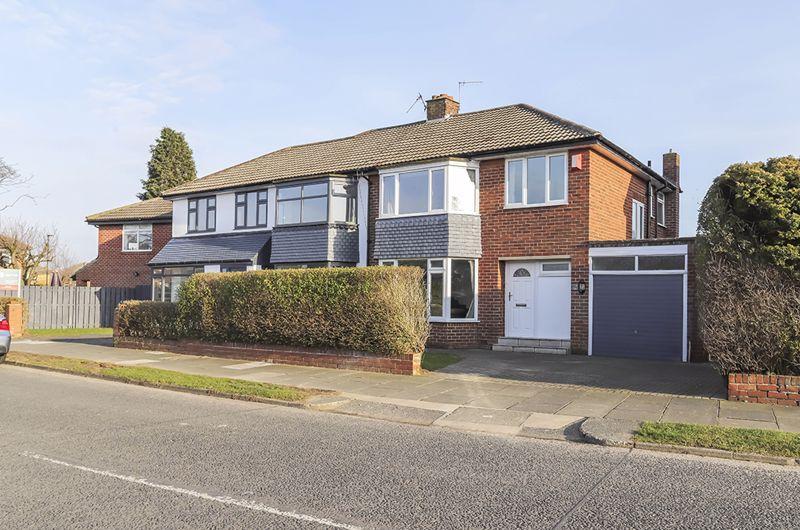 Montagu Avenue, Gosforth, Newcastle upon Tyne 3 bed semidetached house