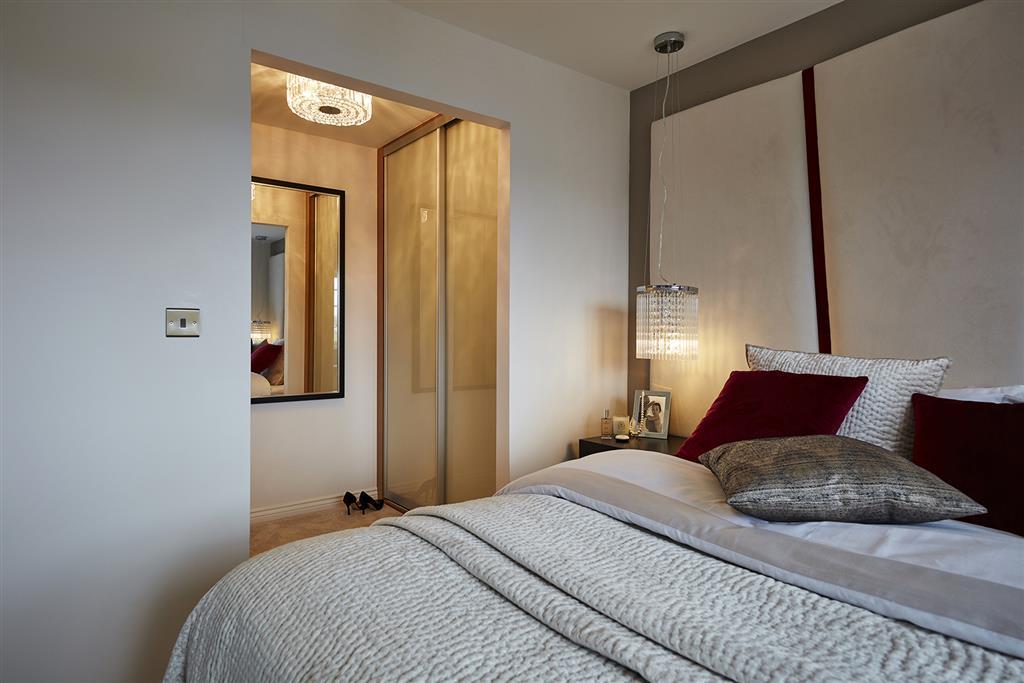 Typical Taylor Wimpey bedroom