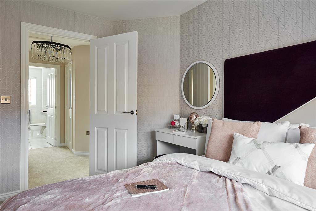 Typical Taylor Wimpey bedroom