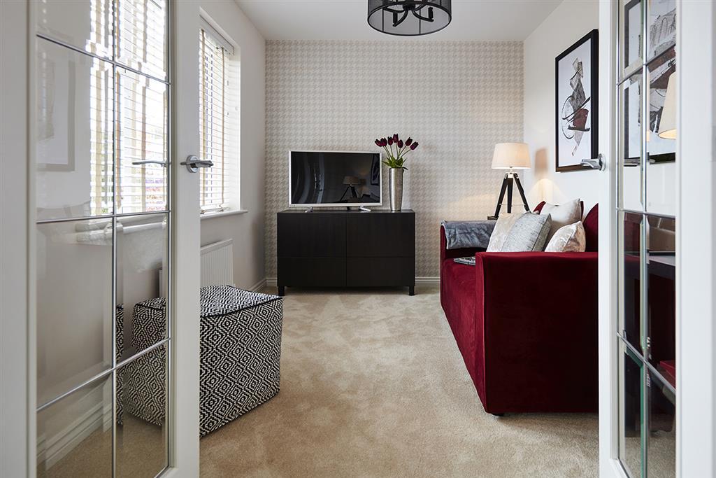 Typical Taylor Wimpey lounge