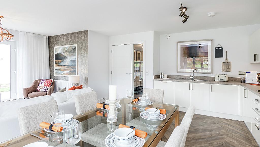 Show Home - Kitchen/Dining Room/Sitting Room