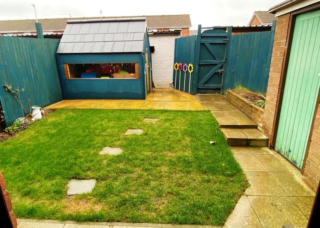 Rear garden
