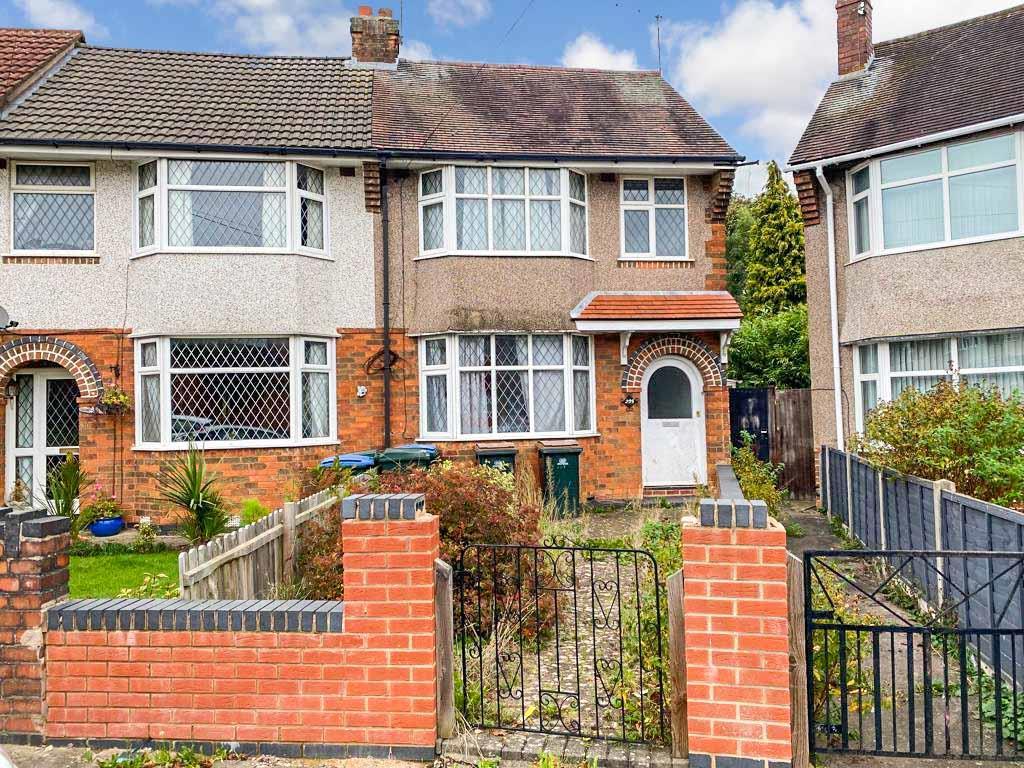 Tennyson Road, Coventry 3 bed end of terrace house £180,000