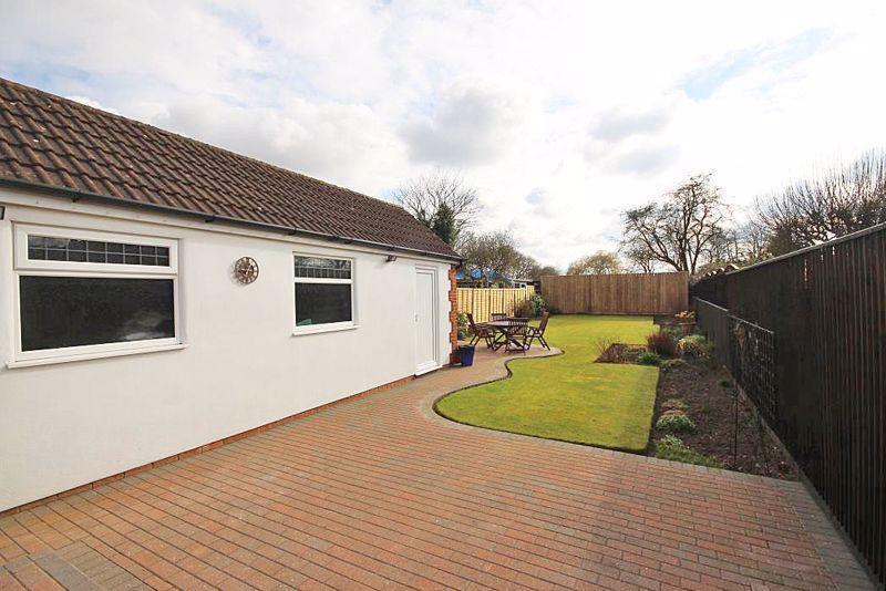 Rear garden