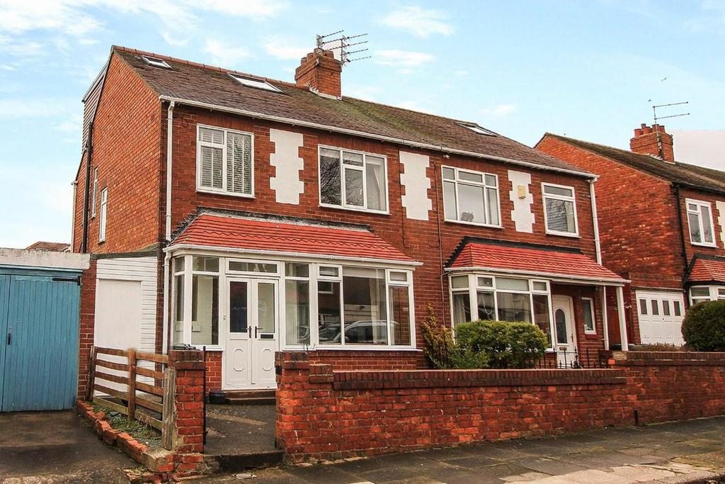 Hillfield, Whitley Bay 4 bed semidetached house £295,000