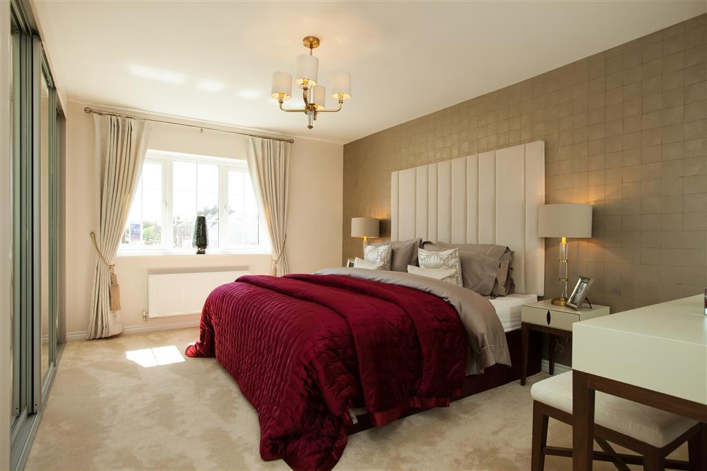 Actual Evesham show home at Clover View
