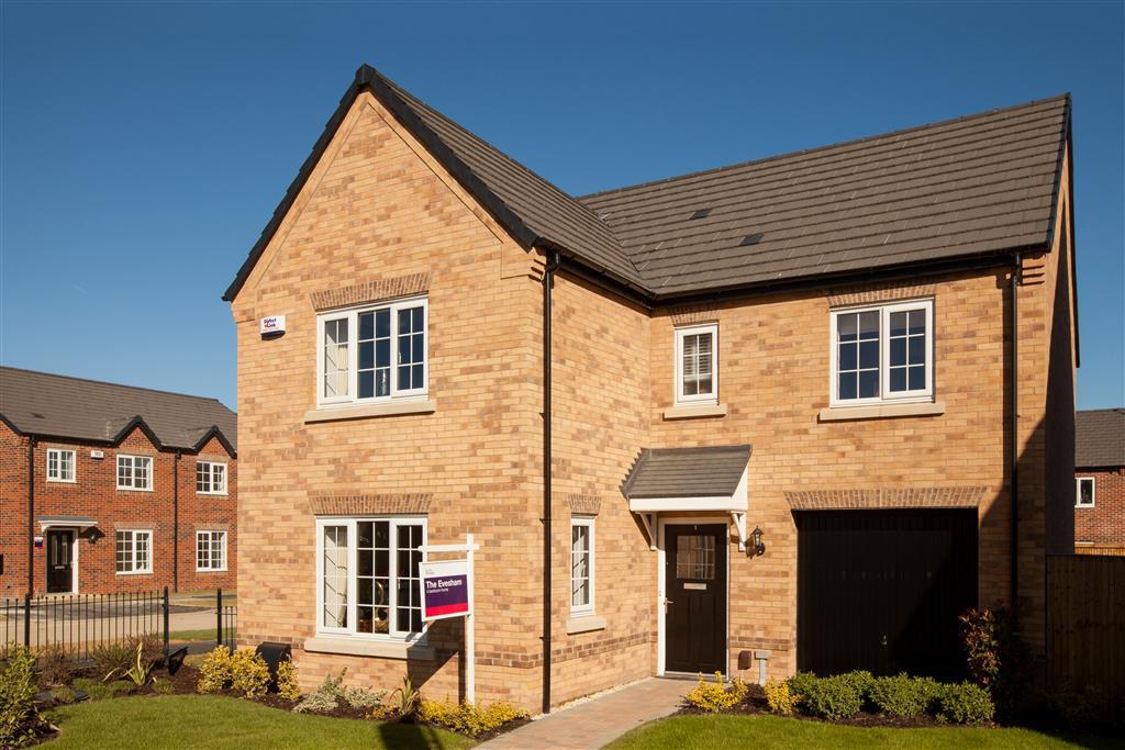 Actual show home at Clover View