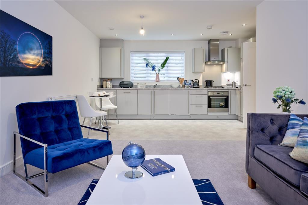 Open plan layout ideal for socialising with friends