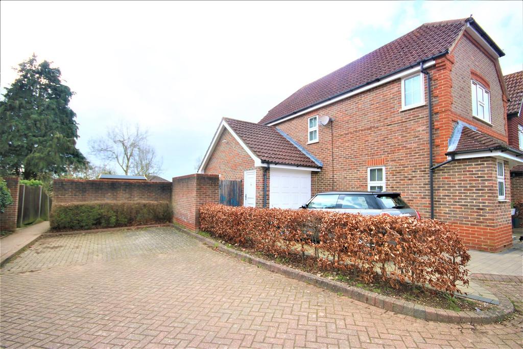 Parking/turning area to side of the property: