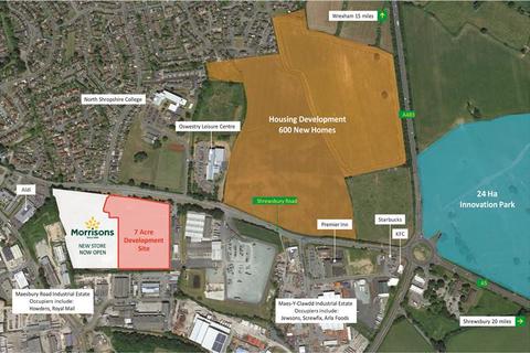 Commercial development for sale - COMMERCIAL DEVELOPMENT SITE*, Smithfield Park, Oswestry, Shropshire, SY11 4QA