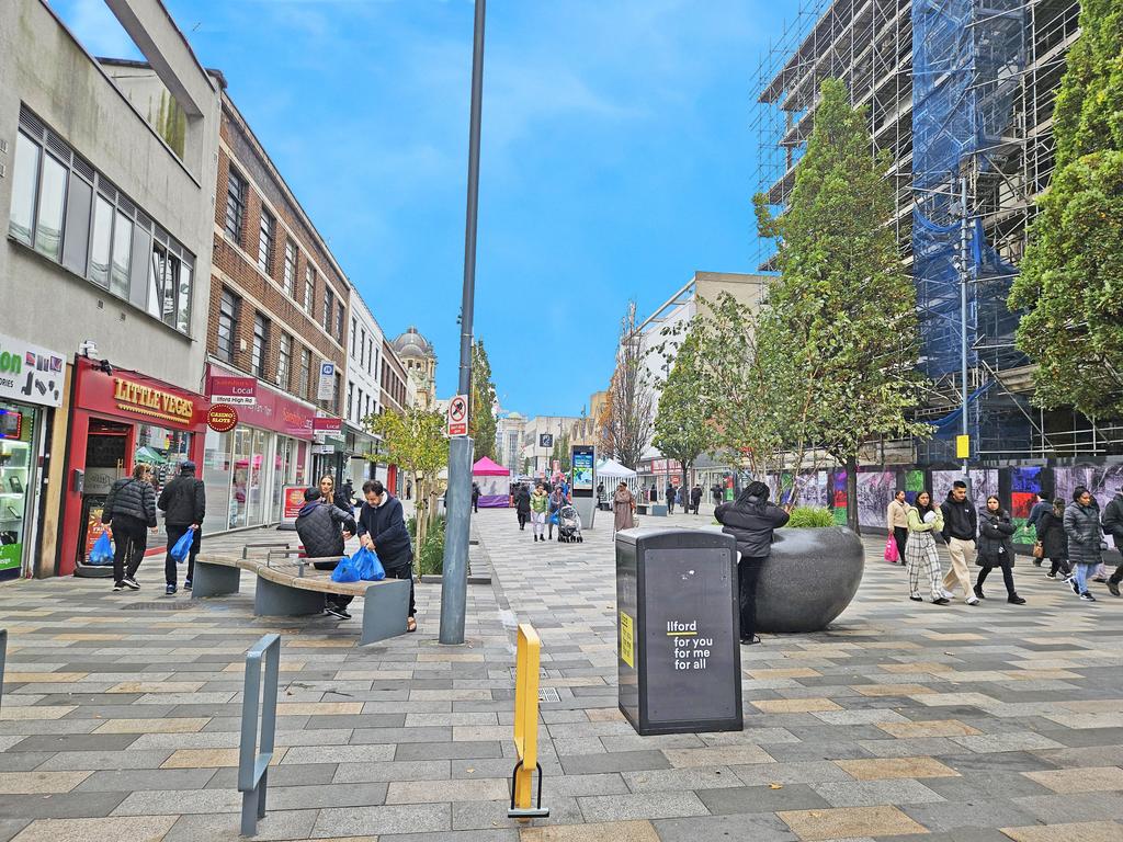 Street scene with property