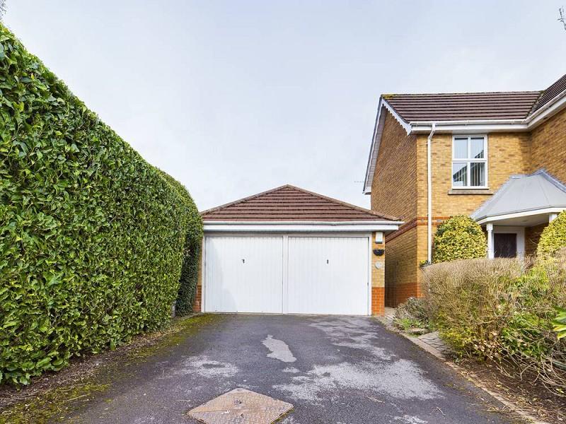 Double Garage and Driveway