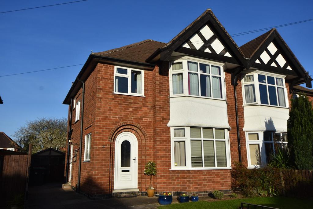 Woodland Grove, Chilwell, NG9 5BQ 3 bed semidetached house £285,000