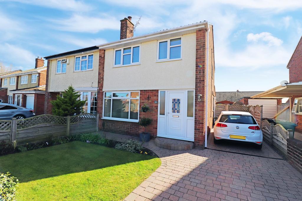 Stokesley Road, Hartlepool, TS25 3 bed semidetached house £158,000
