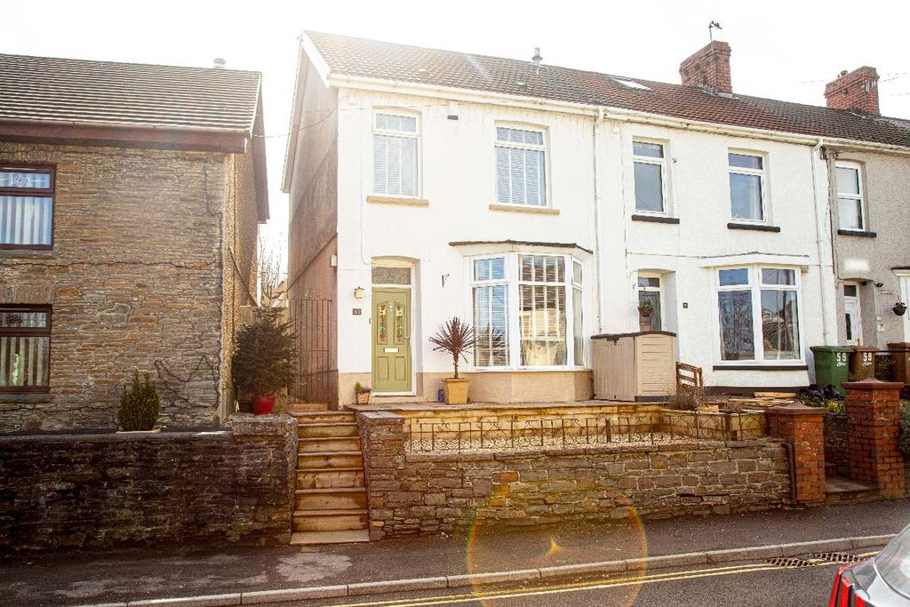 Springfield Terrace, Nelson, Treharris 3 bed terraced house for sale