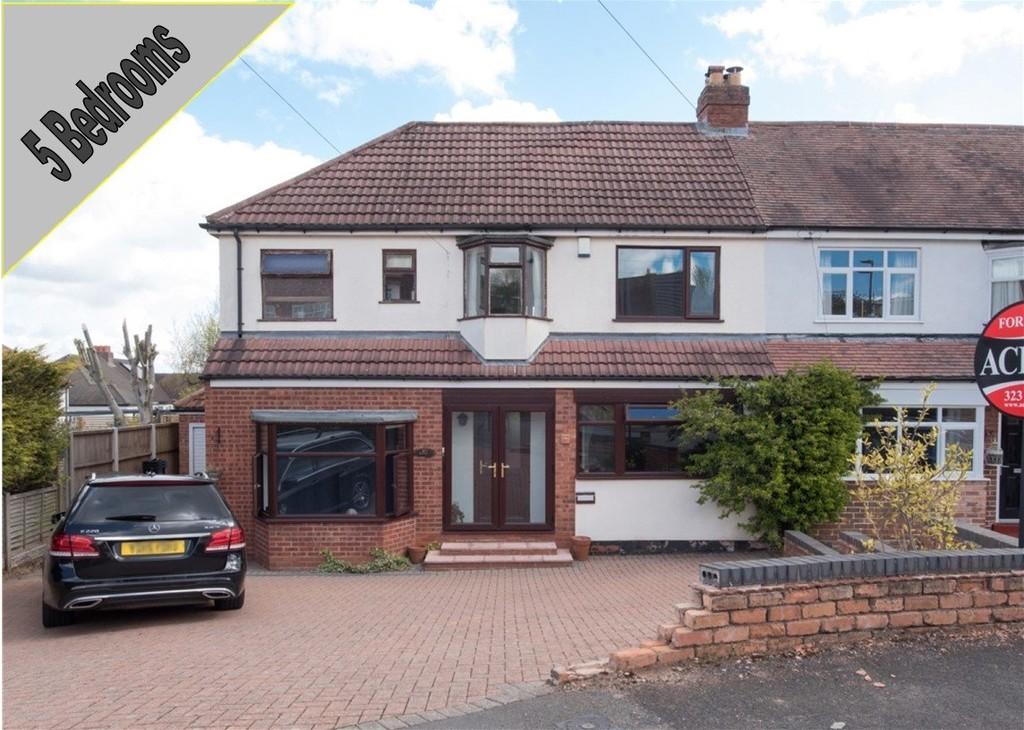 Clarence Gardens, Four Oaks 5 bed semidetached house £465,000