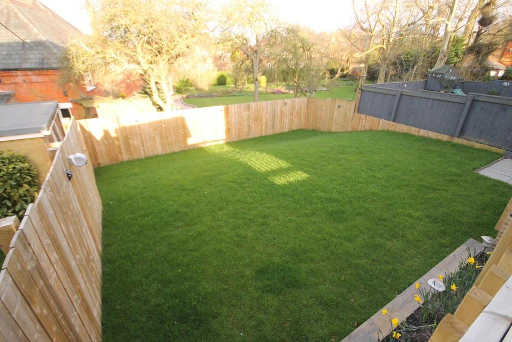Rear garden