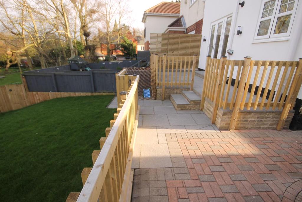Rear garden