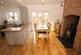 Open plan kitchen diner