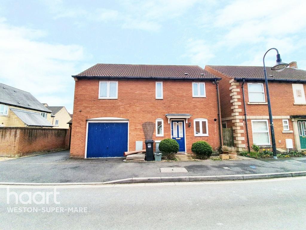 Longridge Way, WestonSuperMare 3 bed detached house £260,000