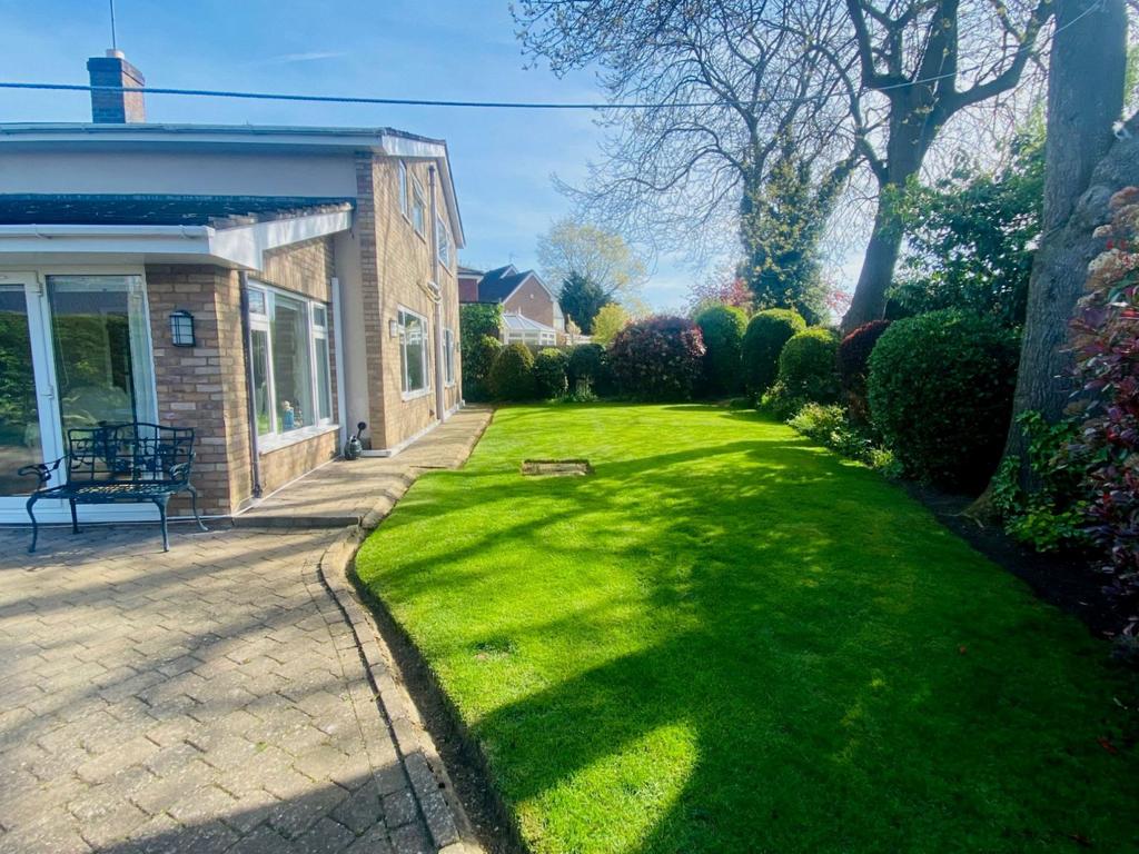Rear garden