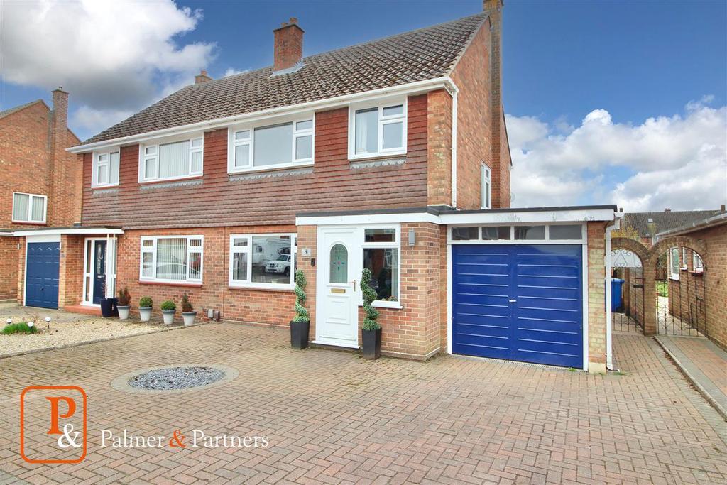 Wareham Avenue, Ipswich 3 bed semidetached house £325,000