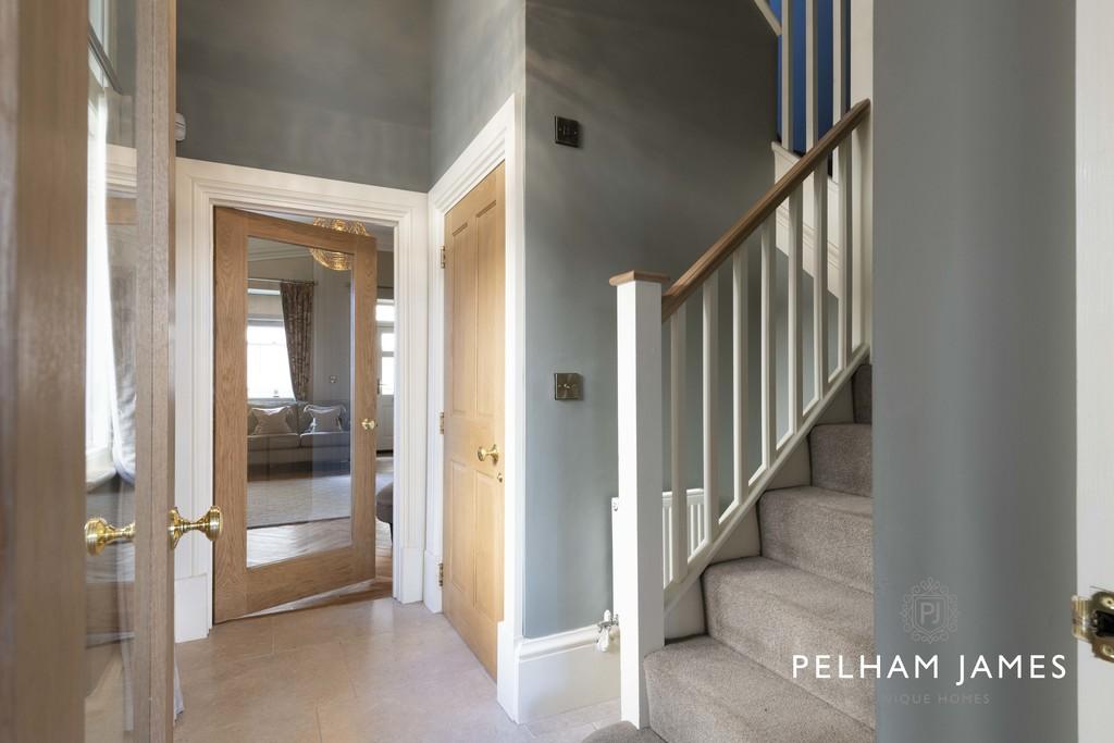 Hallway with cloakroom