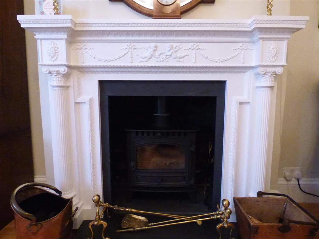 Reception One Fireplace