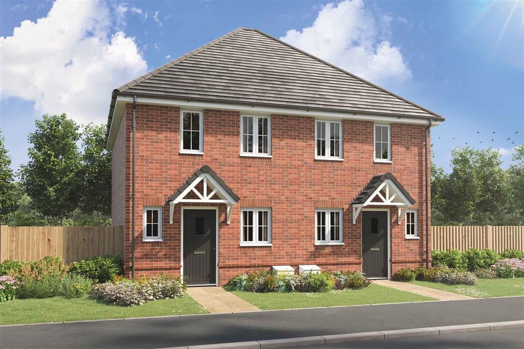 The Canford at Taylor Wimpey at... 2 bed end of terrace house - £310,000