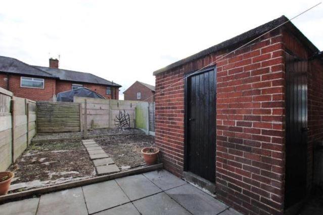 Rear garden