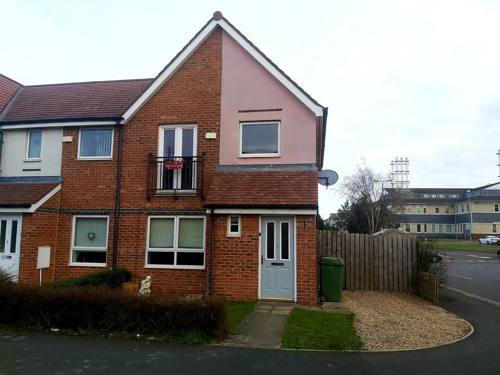Hindmarsh Drive, Ashington, Northumberland, NE63 9FA 3 bed semi