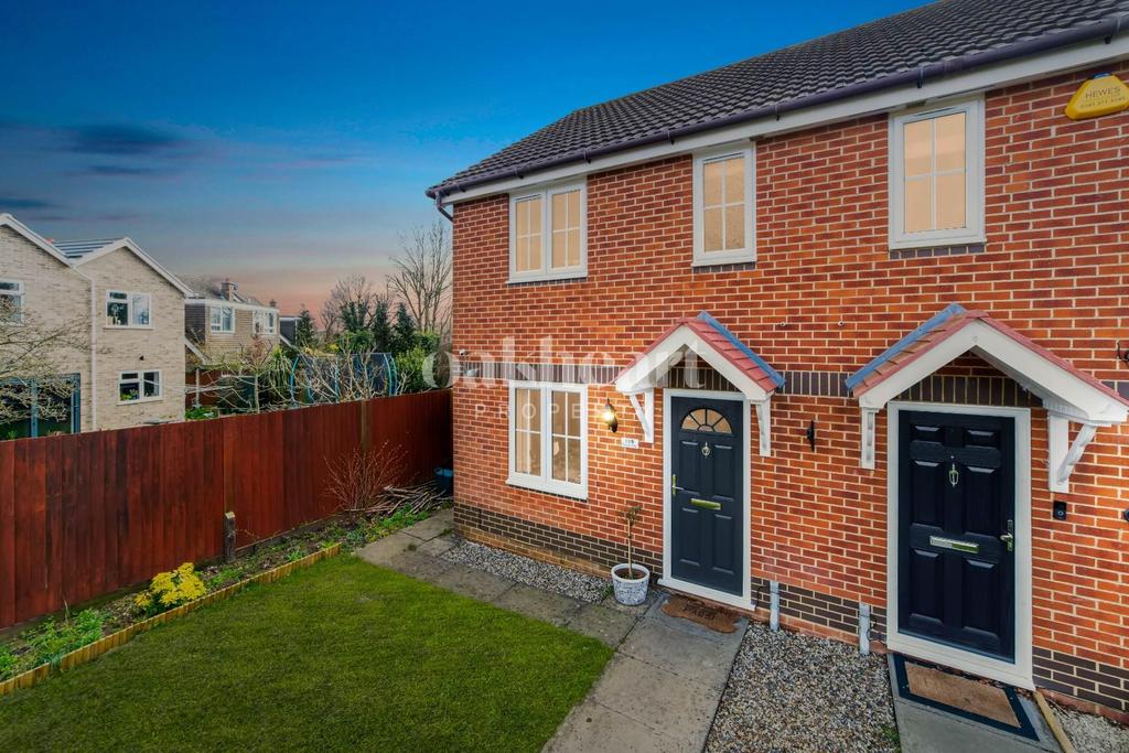 Keelers Way, Great Horkesley 2 bed end of terrace house £270,000