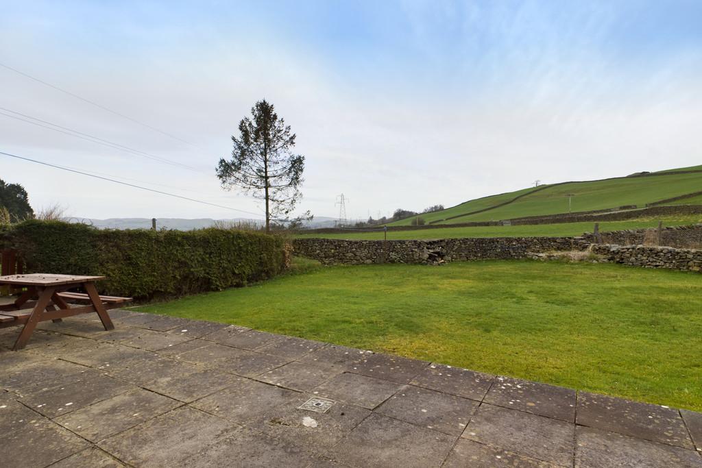 Rear garden and views