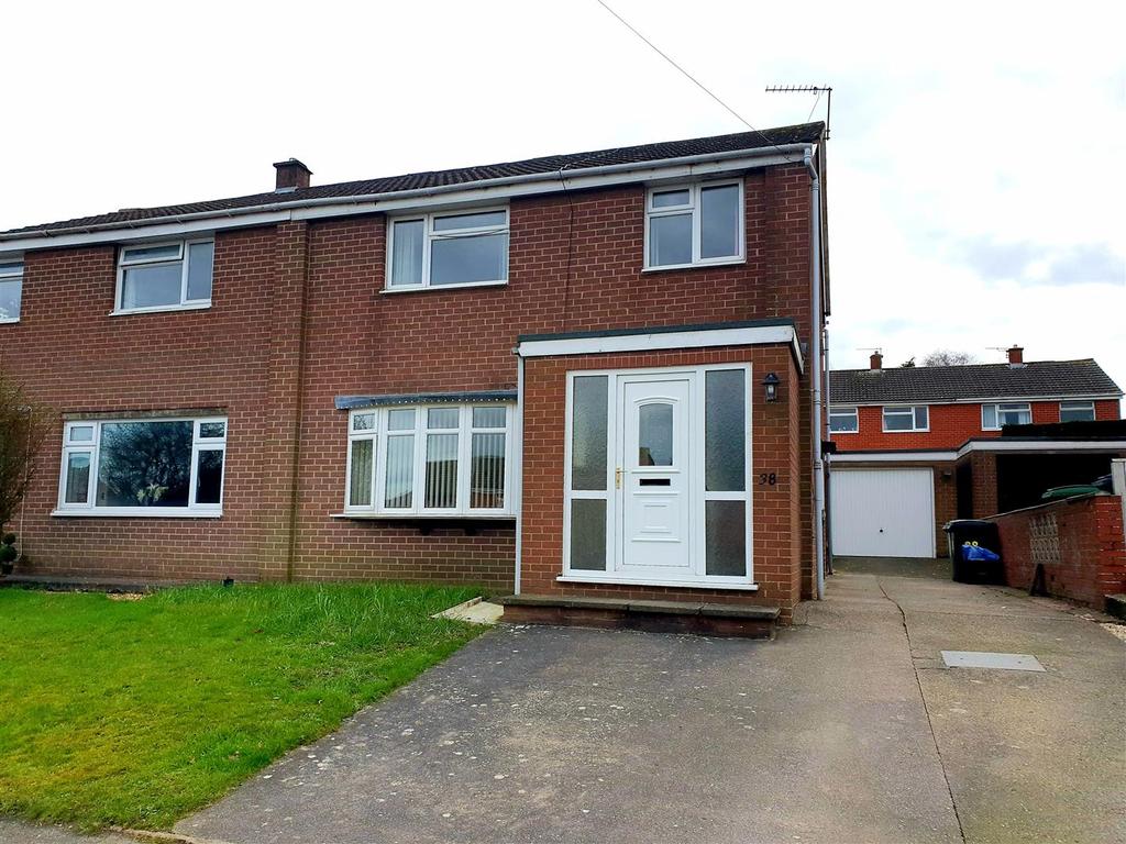 Glebe Road, Bayston Hill, Shrewsbury 3 bed semidetached house £230,000