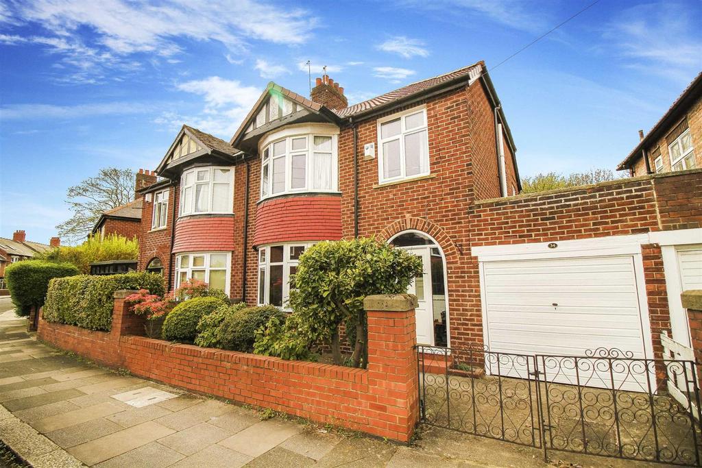 Rosebery Crescent, Jesmond 3 bed semidetached house £400,000