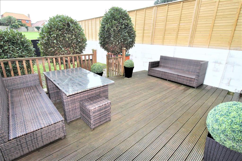 Rear garden