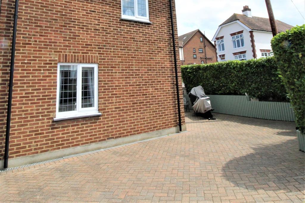 Block paved Side Parking