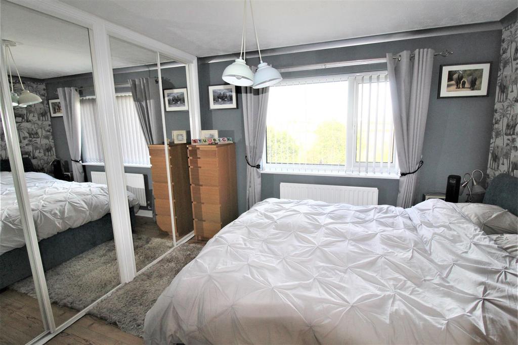 BEDROOM 1   Views over field to rear