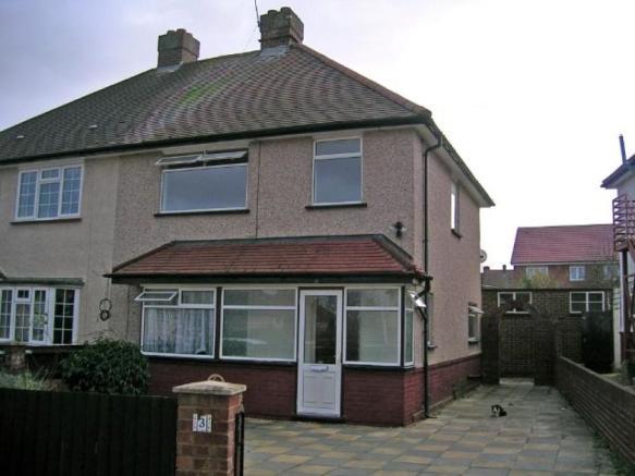 A newly decorated first floor  three bedroom flat