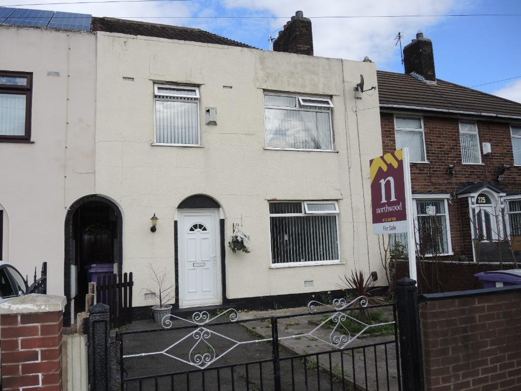 Queens Drive, Walton, Liverpool, L4 3 bed terraced house £135,000