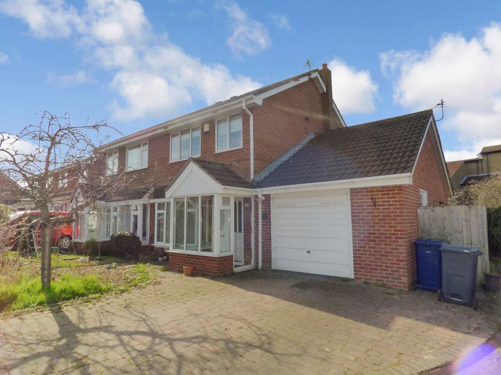 Silverdale Way, South Shields, Tyne and Wear, NE34 9HB 3 bed semi