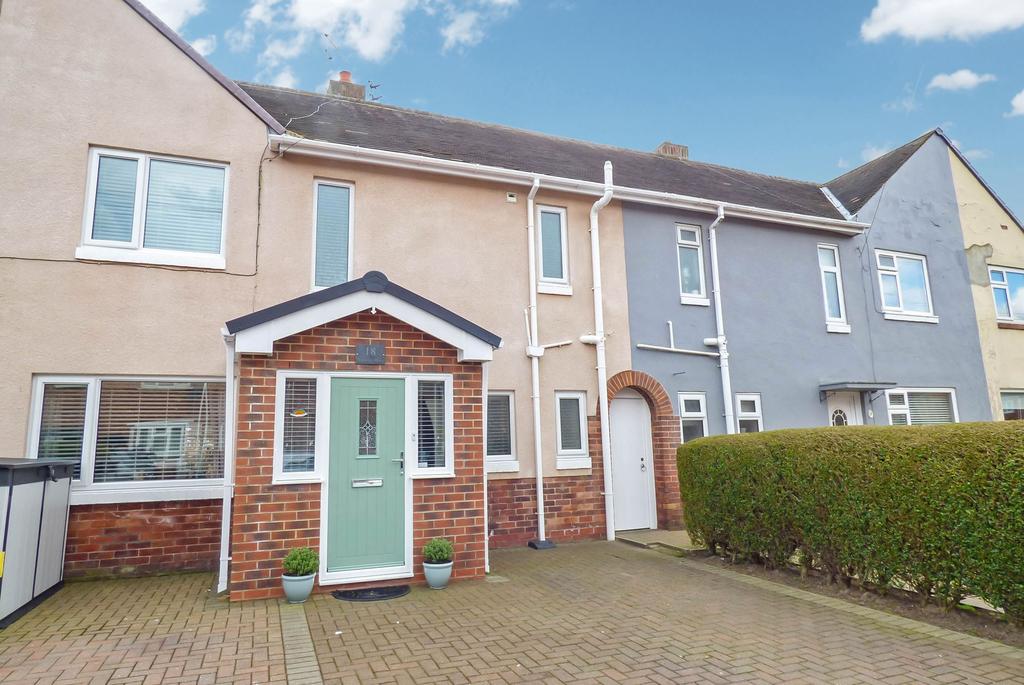 Waverley Drive, Bedlington, Northumberland, NE22 5HD 3 bed terraced
