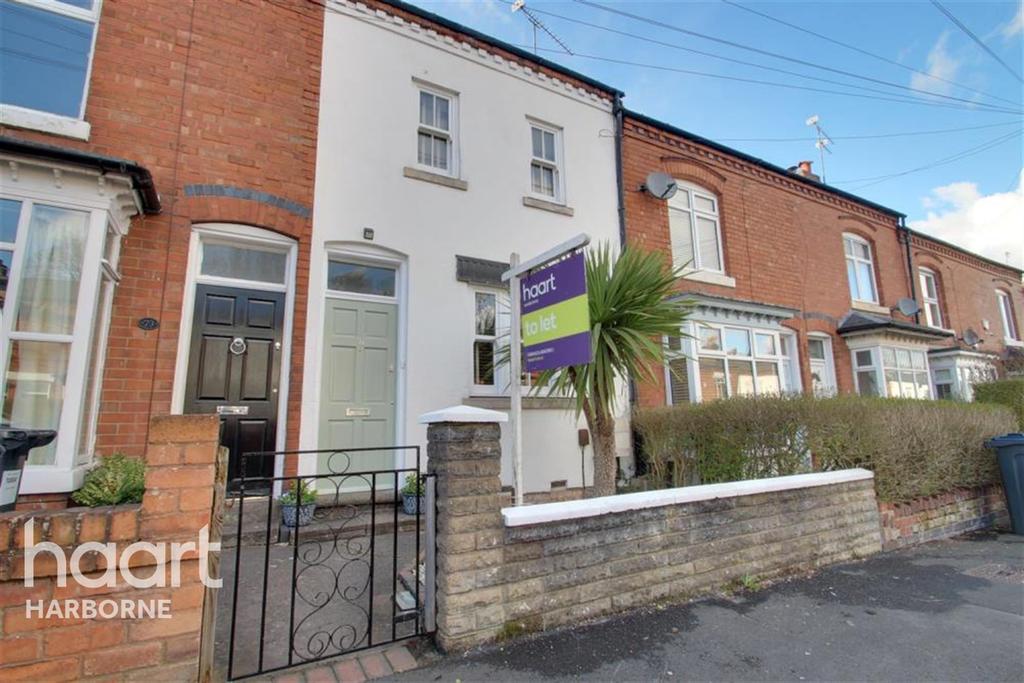 Gordon Road, Harborne 2 bed terraced house £1,095 pcm (£253 pw)