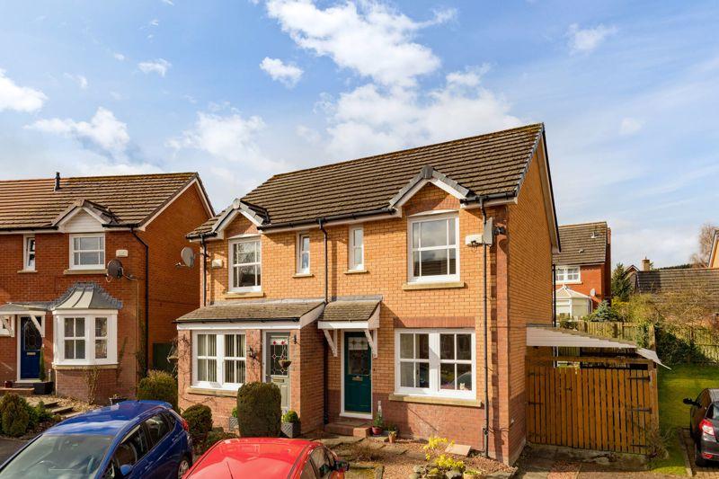 10 Edderston Ridge Gardens, Peebles, EH45 9NF 2 bed semidetached house