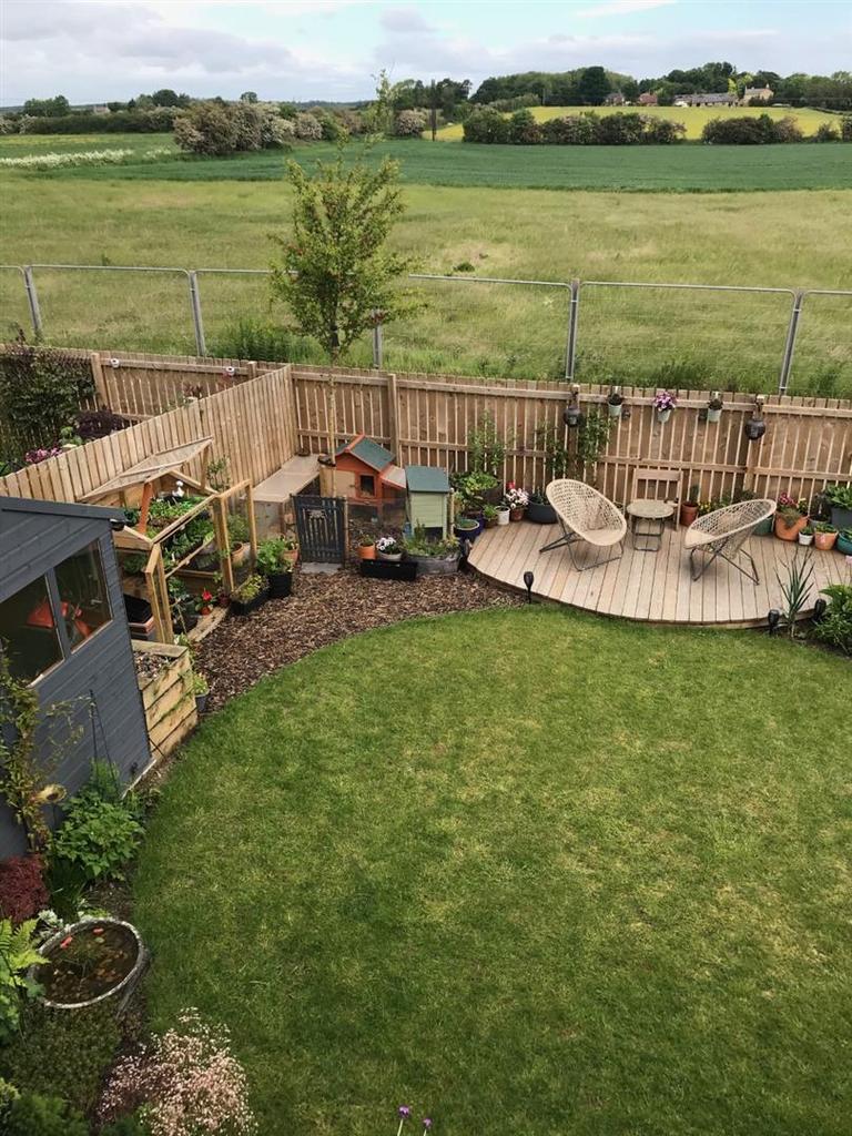 Rear garden