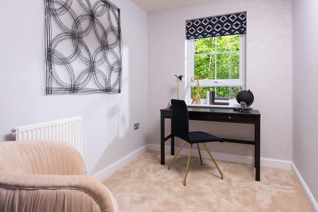 Internal image of the study in the Alnmouth 4 bedroom home