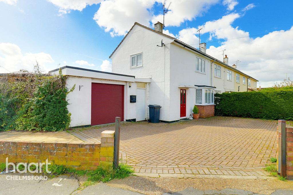 Milburn Crescent, Chelmsford 2 bed end of terrace house £300,000