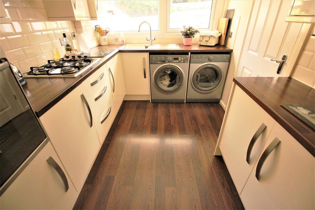 Reverse angle of kitchen